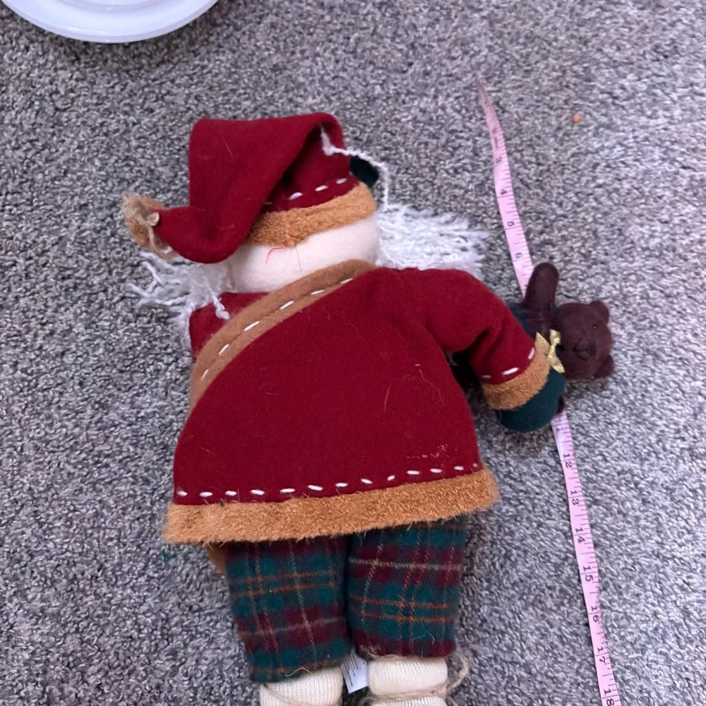 Rustic Santa Claus Doll Christmas Holiday Decor Large Plush‎ Figure